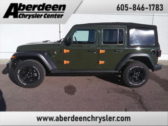 2021 Jeep Wrangler Unlimited Willys 4x4 2021 Jeep Wrangler Unlimited Willys 4x4