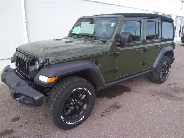 2021 Jeep Wrangler Unlimited Willys 4x4 2021 Jeep Wrangler Unlimited Willys 4x4