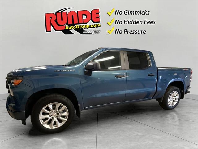 2024 Chevrolet Silverado 1500 4WD Crew Cab Short Bed Custom 2024 Chevrolet Silverado 1500 4WD Crew Cab Short Bed Custom