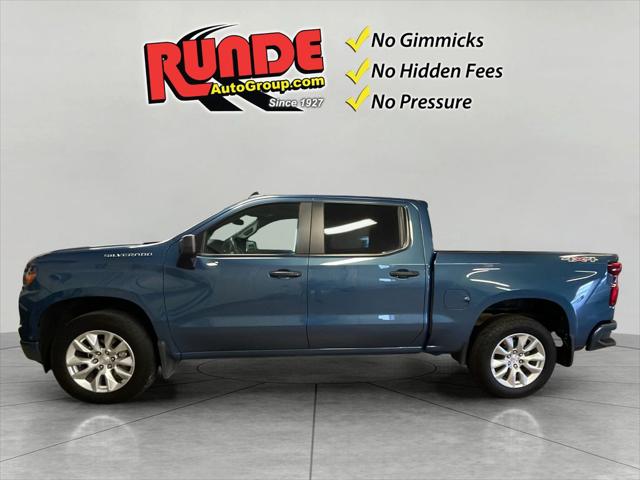 2024 Chevrolet Silverado 1500 4WD Crew Cab Short Bed Custom 2024 Chevrolet Silverado 1500 4WD Crew Cab Short Bed Custom