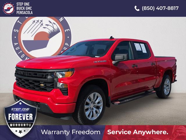 2022 Chevrolet Silverado 1500 2WD Crew Cab Short Bed Custom 2022 Chevrolet Silverado 1500 2WD Crew Cab Short Bed Custom