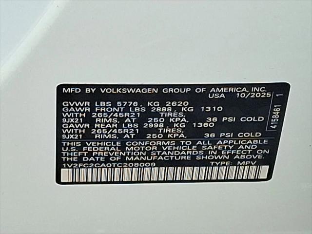 2026 Volkswagen Atlas Cross Sport SEL Premium R-Line