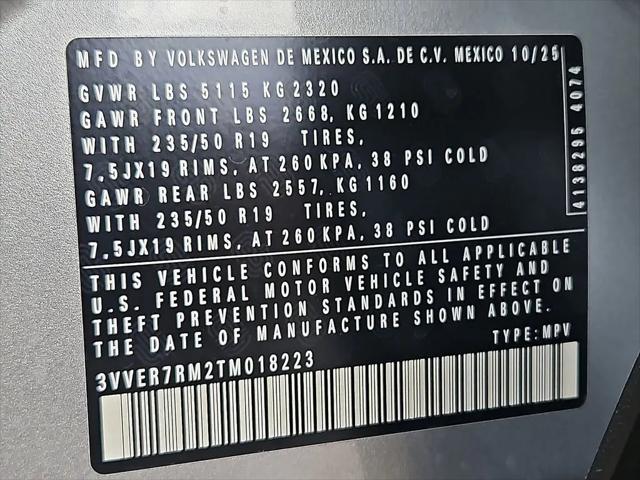 2026 Volkswagen Tiguan SE