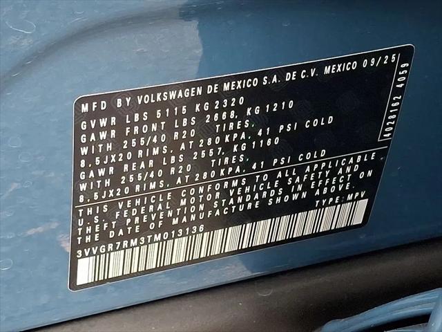 2026 Volkswagen Tiguan SE R-Line Black