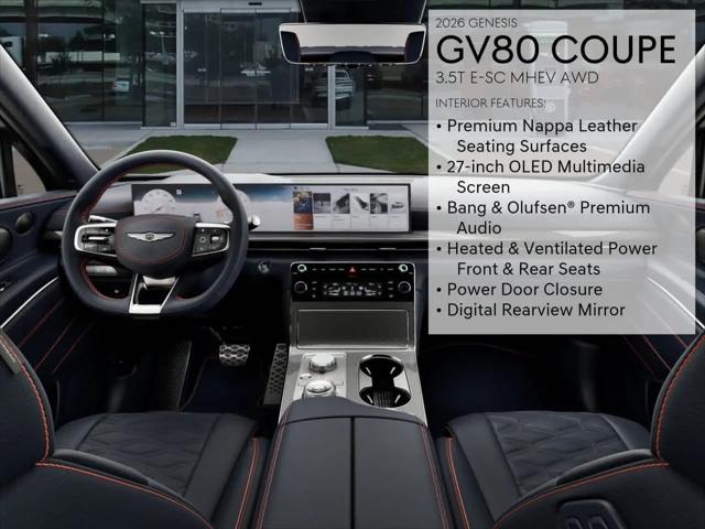 2026 Genesis GV80 3.5T E-SC MHEV AWD