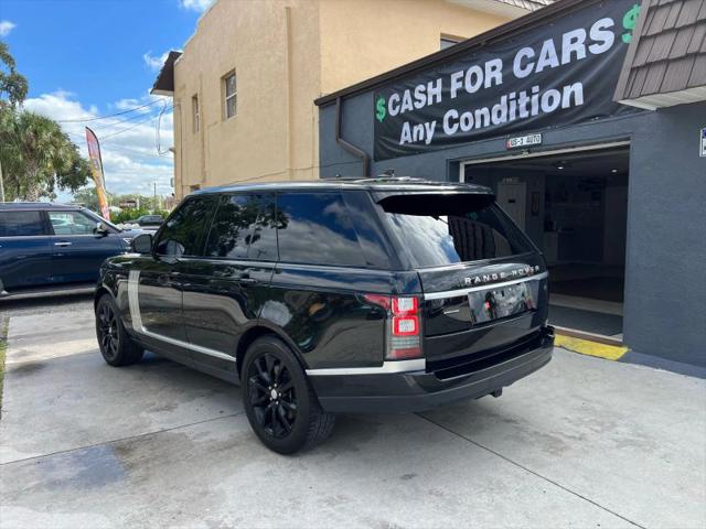 2016 Land Rover Range Rover 3.0L V6 Supercharged HSE