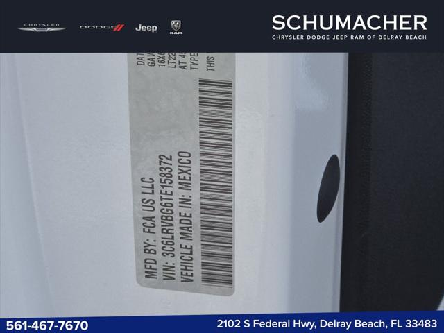 2026 Ram ProMaster Cargo Van Tradesman