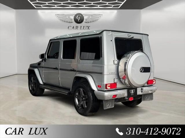 2016 Mercedes-Benz G 550 4MATIC