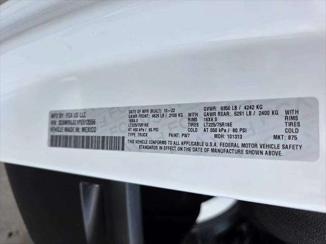 2023 Ram ProMaster Cargo Van High Roof 159" WB EXT