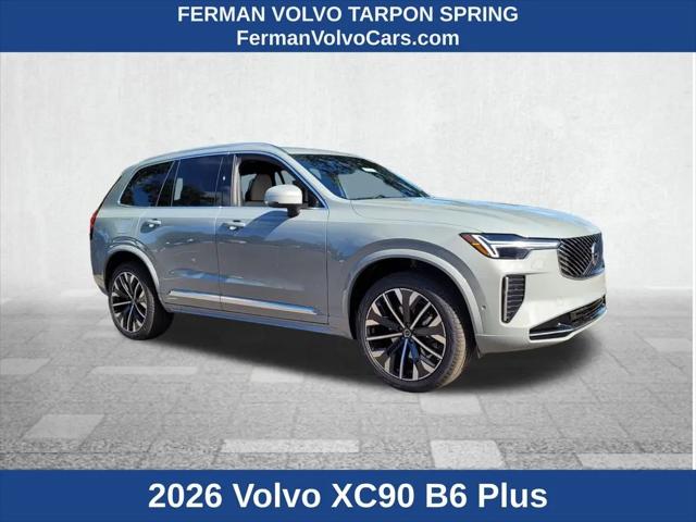 2026 Volvo XC90 Plus, B6 AWD Gas (mild hybrid), Gasoline, Bright, 7 Seats for sale in Tarpon Springs, FL