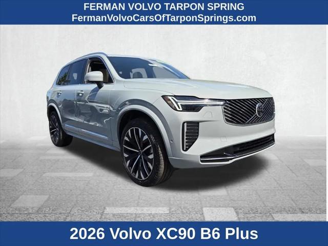 2026 Volvo XC90 Plus, B6 AWD Gas (mild hybrid), Gasoline, Bright, 7 Seats for sale in Tarpon Springs, FL