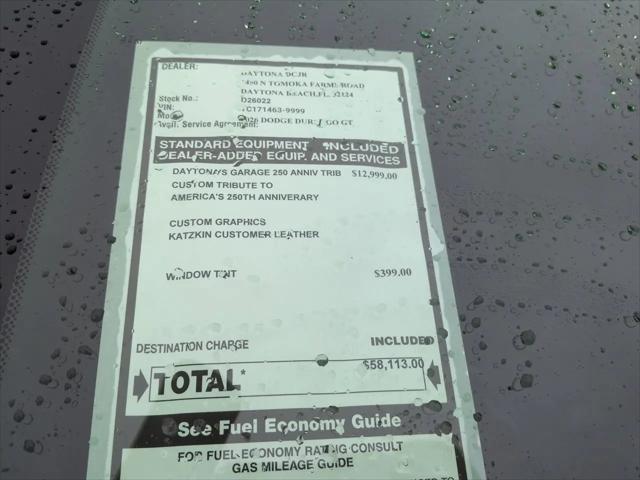 2026 Dodge Durango GT AWD HEMI V8
