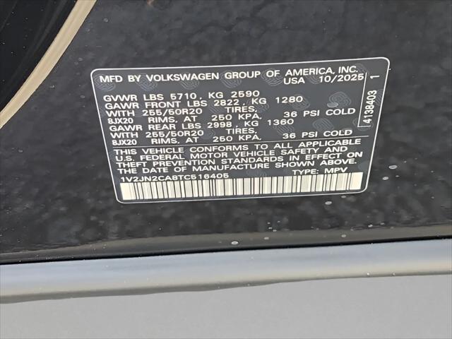2026 Volkswagen Atlas SE with Technology