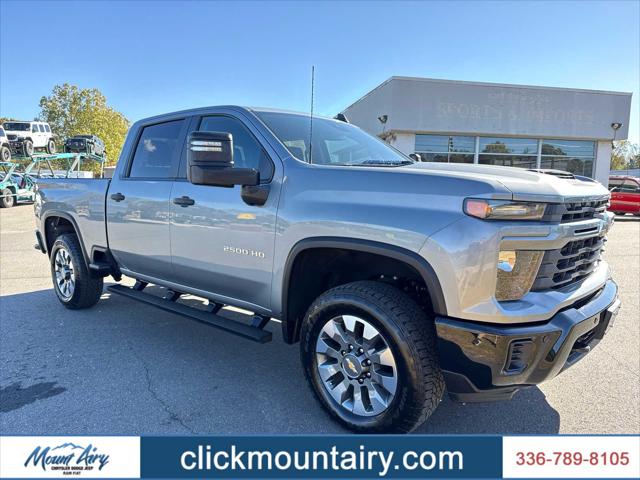 2025 Chevrolet Silverado 2500HD 4WD Crew Cab Standard Bed Custom 2025 Chevrolet Silverado 2500HD 4WD Crew Cab Standard Bed Custom