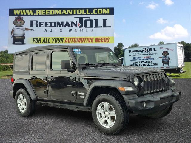 2018 Jeep Wrangler Unlimited Sport S 4x4 2018 Jeep Wrangler Unlimited Sport S 4x4