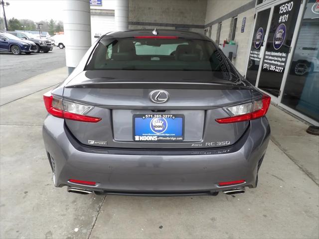 2015 Lexus RC 350 2dr Cpe AWD