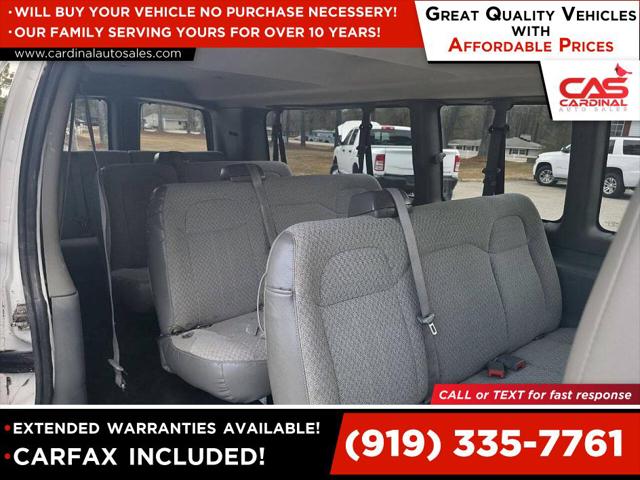 2020 Chevrolet Express Passenger RWD 3500 Extended Wheelbase LT