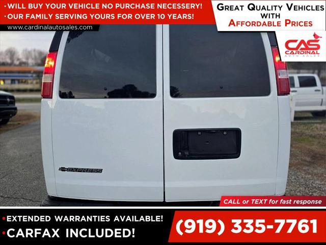 2020 Chevrolet Express Passenger RWD 3500 Extended Wheelbase LT