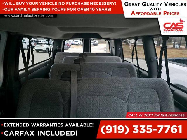 2020 Chevrolet Express Passenger RWD 3500 Extended Wheelbase LT