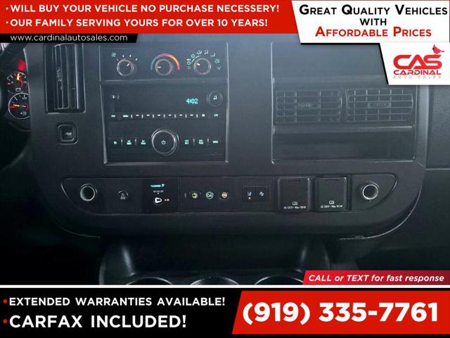 2020 Chevrolet Express Passenger RWD 3500 Extended Wheelbase LT