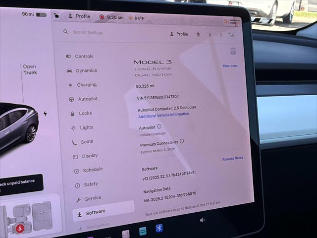 2018 Tesla Model 3 Long Range