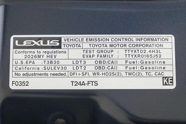 2026 Lexus TX F SPORT Performance Premium