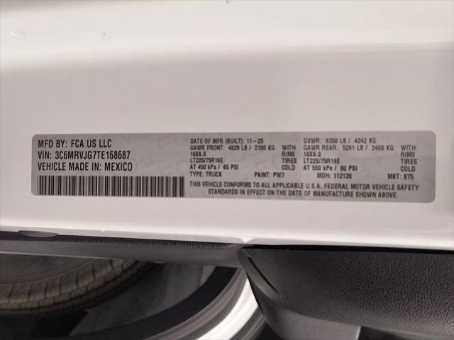 2026 Ram ProMaster Cargo Van Tradesman High Roof 159" WB EXT w/Pass Seat