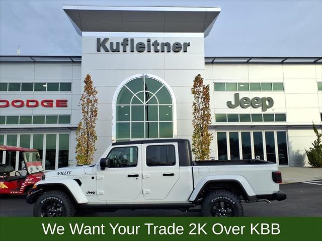 2026 Jeep Gladiator GLADIATOR WILLYS 4X4 2026 Jeep Gladiator GLADIATOR WILLYS 4X4