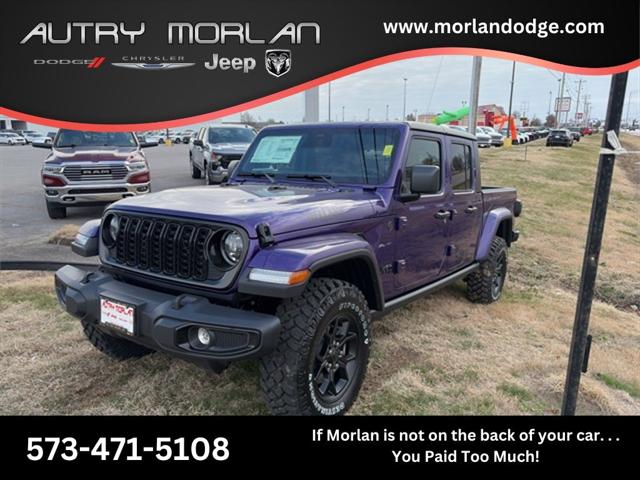 2026 Jeep Gladiator GLADIATOR WILLYS 4X4 2026 Jeep Gladiator GLADIATOR WILLYS 4X4