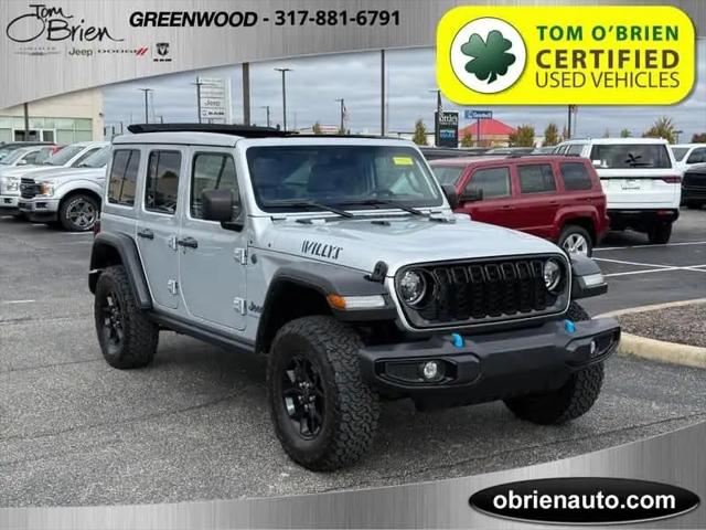 2024 Jeep Wrangler 4xe Willys 4xe for sale in Greenwood, IN