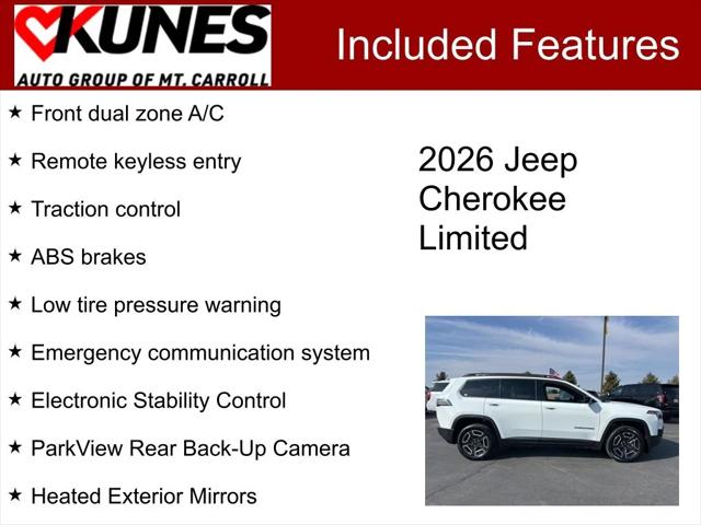 2026 Jeep Cherokee CHEROKEE LIMITED 4X4