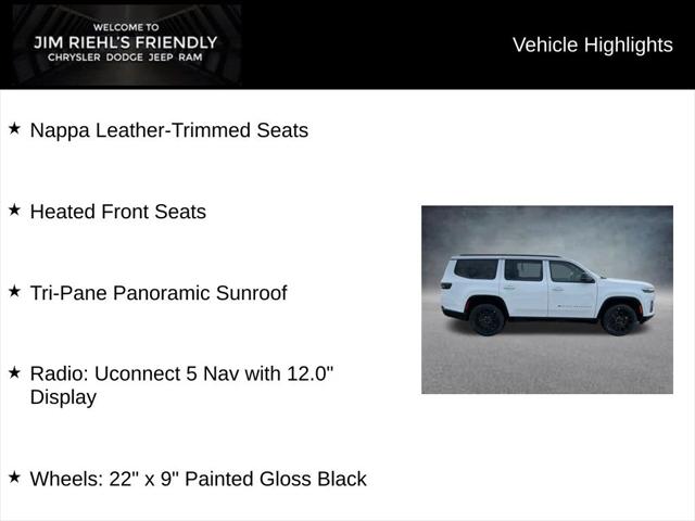 2026 Wagoneer Grand Wagoneer GRAND WAGONEER LIMITED RESERVE 4X4