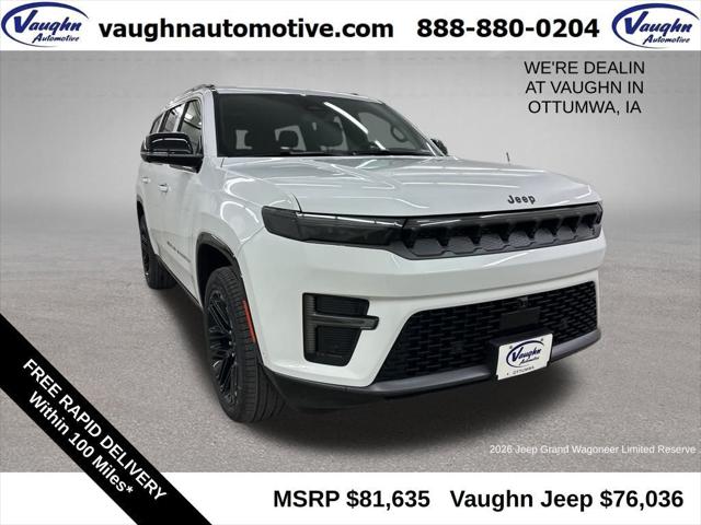 2026 Wagoneer Grand Wagoneer GRAND WAGONEER LIMITED RESERVE 4X4