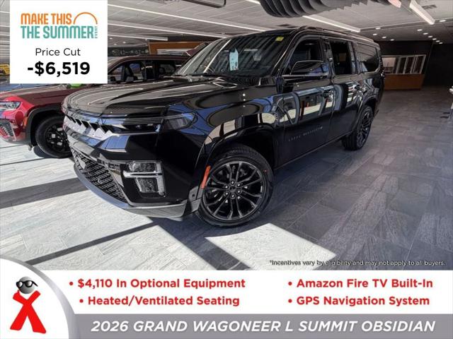 2026 Wagoneer Grand Wagoneer L GRAND WAGONEER L SUMMIT OBSIDIAN 4X4
