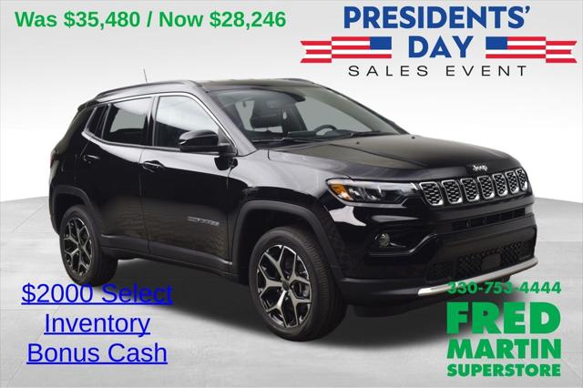 2026 Jeep Compass COMPASS LIMITED 4X4 2026 Jeep Compass COMPASS LIMITED 4X4