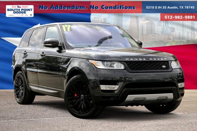 2017 Land Rover Range Rover Sport 5.0L V8 Supercharged 2017 Land Rover Range Rover Sport 5.0L V8 Supercharged