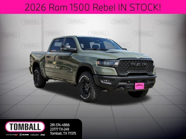 2026 RAM Ram 1500 RAM 1500 REBEL CREW CAB 4X4 57 BOX 2026 RAM Ram 1500 RAM 1500 REBEL CREW CAB 4X4 57 BOX