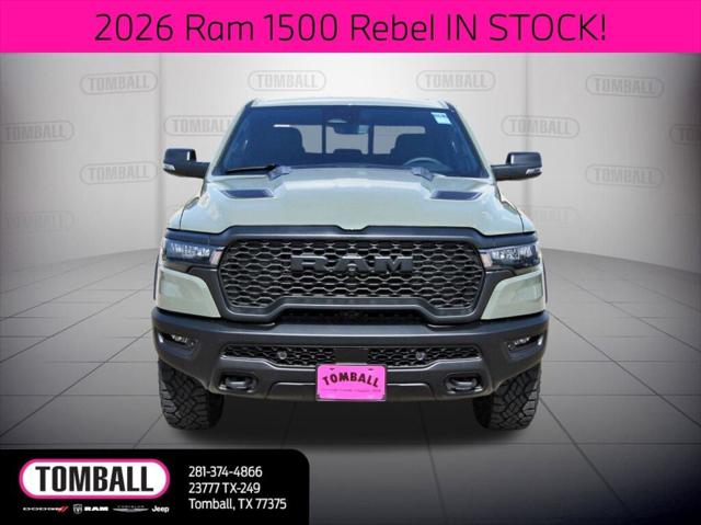 2026 RAM Ram 1500 RAM 1500 REBEL CREW CAB 4X4 57 BOX 2026 RAM Ram 1500 RAM 1500 REBEL CREW CAB 4X4 57 BOX