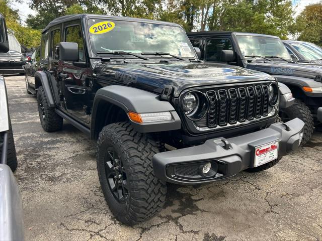 2026 Jeep Wrangler WRANGLER 4-DOOR WILLYS 2026 Jeep Wrangler WRANGLER 4-DOOR WILLYS