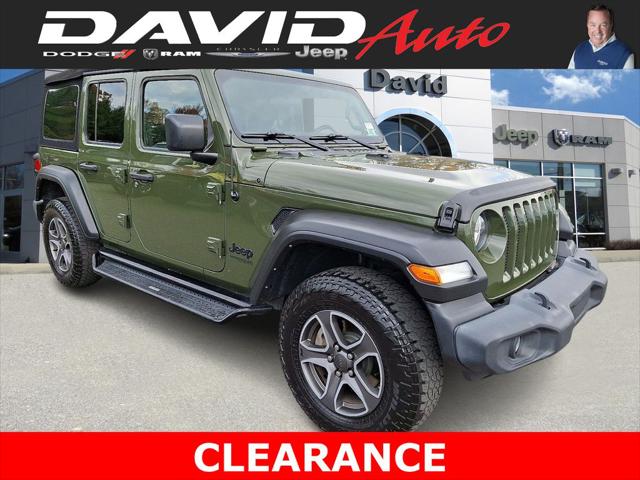 2022 Jeep Wrangler Unlimited Sport S 4x4 2022 Jeep Wrangler Unlimited Sport S 4x4