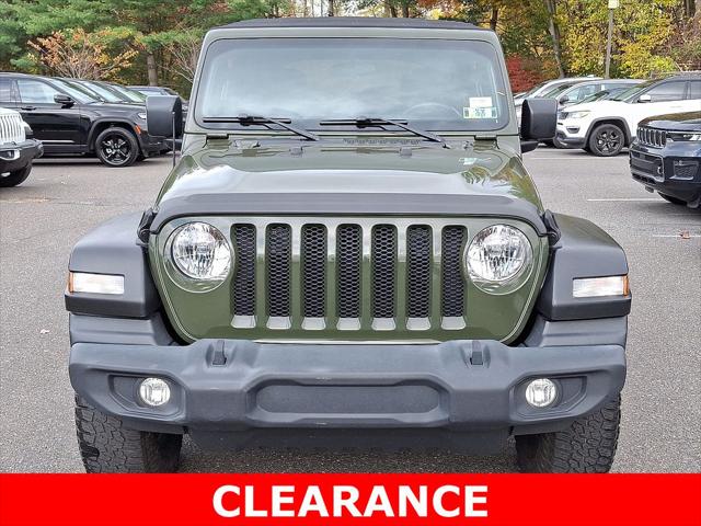 2022 Jeep Wrangler Unlimited Sport S 4x4 2022 Jeep Wrangler Unlimited Sport S 4x4