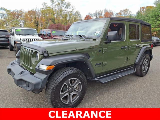 2022 Jeep Wrangler Unlimited Sport S 4x4 2022 Jeep Wrangler Unlimited Sport S 4x4