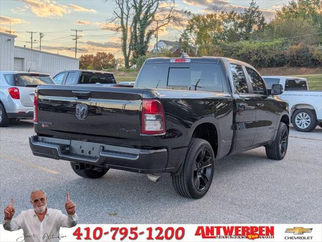 2022 RAM 1500 Big Horn Quad Cab 4x4 64 Box 2022 RAM 1500 Big Horn Quad Cab 4x4 64 Box