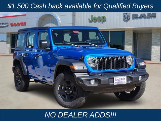 2026 Jeep Wrangler WRANGLER 4-DOOR SPORT 2026 Jeep Wrangler WRANGLER 4-DOOR SPORT