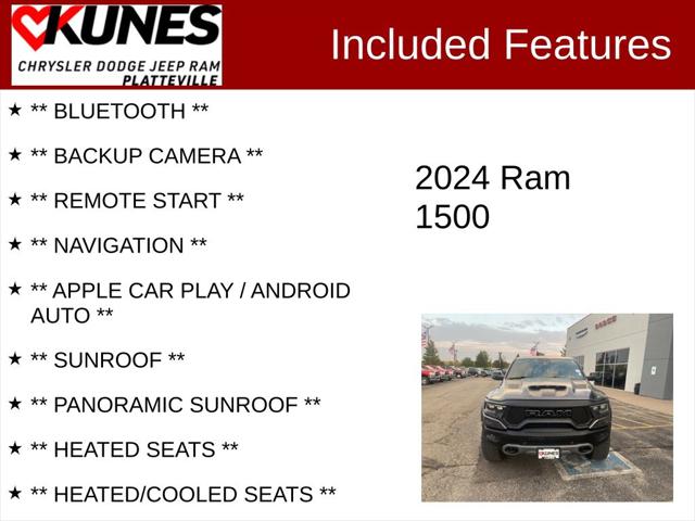 2024 RAM 1500 TRX Crew Cab 4x4 57 Box 2024 RAM 1500 TRX Crew Cab 4x4 57 Box