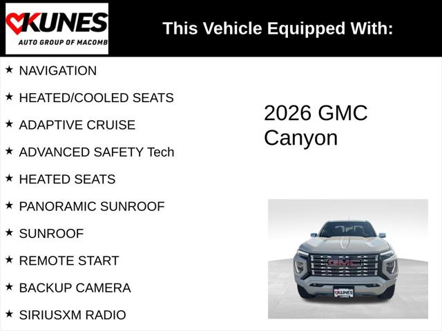 2026 GMC Canyon 4WD Denali 2026 GMC Canyon 4WD Denali