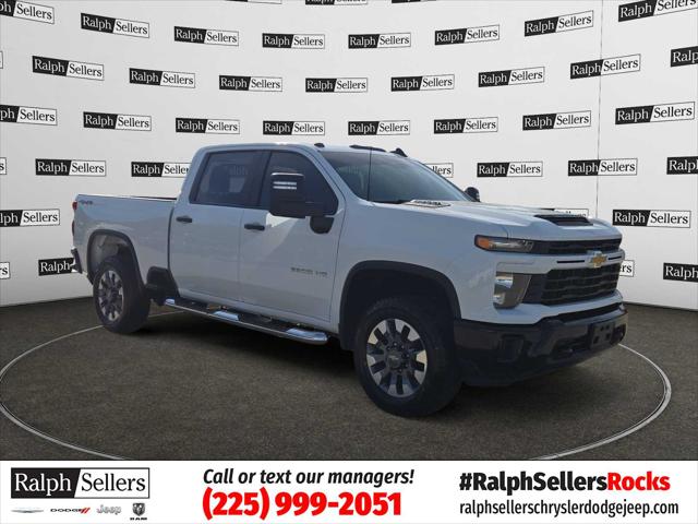 2024 Chevrolet Silverado 2500HD 4WD Crew Cab Standard Bed Custom 2024 Chevrolet Silverado 2500HD 4WD Crew Cab Standard Bed Custom