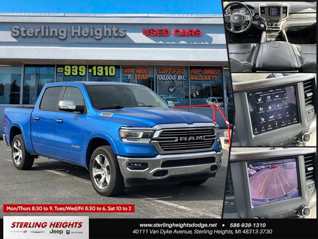 2021 RAM 1500 Laramie Crew Cab 4x4 57 Box 2021 RAM 1500 Laramie Crew Cab 4x4 57 Box