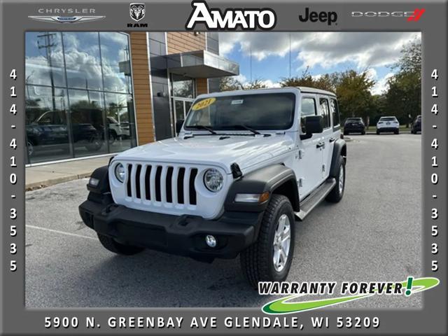 2021 Jeep Wrangler Unlimited Sport S 4x4 2021 Jeep Wrangler Unlimited Sport S 4x4