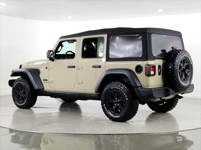 2022 Jeep Wrangler Unlimited Willys 4x4 2022 Jeep Wrangler Unlimited Willys 4x4
